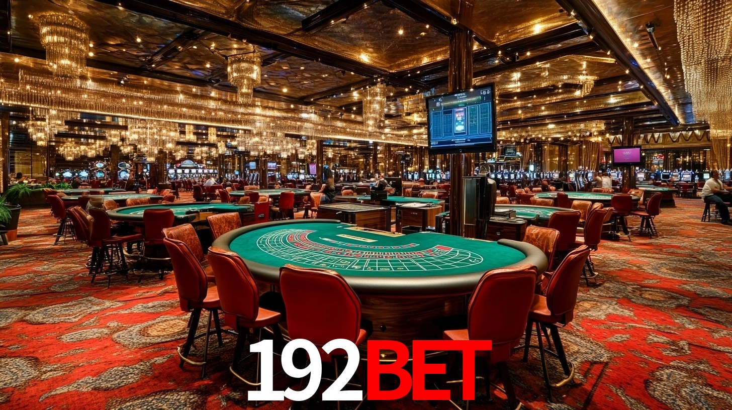 Sinta a adrenalina dos jogos de cassino com 192BET